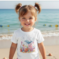 Cute Whale Octopus Under the Sea