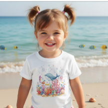 Cute Whale Octopus Under the Sea