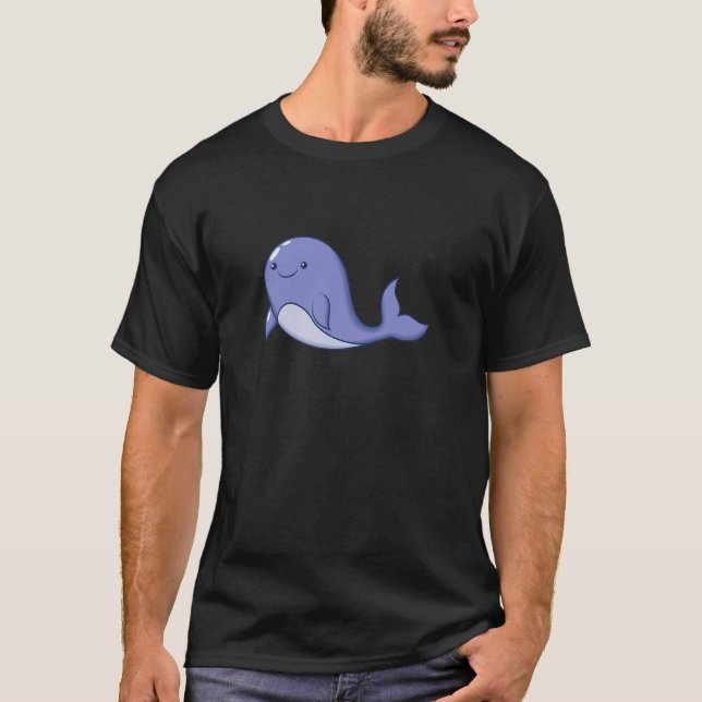 Cute Whale T-Shirt (Front)