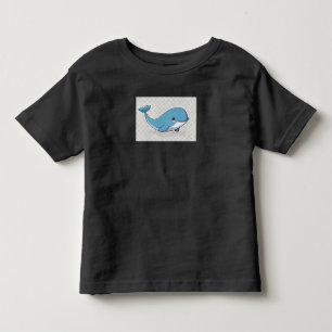 Cute Whale Toddler T-shirt