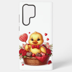 Cute/Whimisical Valentine's day duck Samsung Galaxy Case