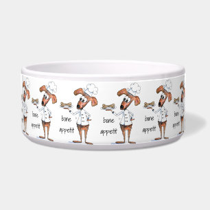 Cute Whimsical Dog Chef