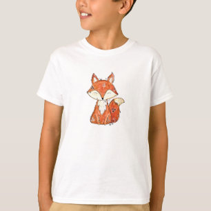 Cute Whimsical Fox T-Shirt