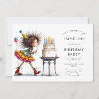 Cute Whimsical Girl's Birthday Party  