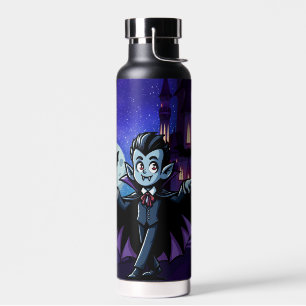 Cute, whimsical Halloween vampire Water Bottle