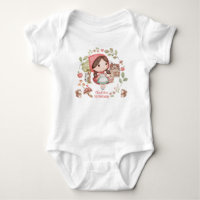 Cute Whimsical Little Red Riding Hood Birthday