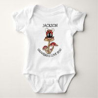 Cute Whimsical Love Bug Ladybug Grandchild Name