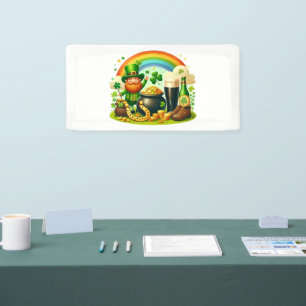 Cute, whimsical Saint Patrick's Day Banner