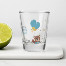 Cute Whimsical Teddy Bear Theme Baby Boy Shower