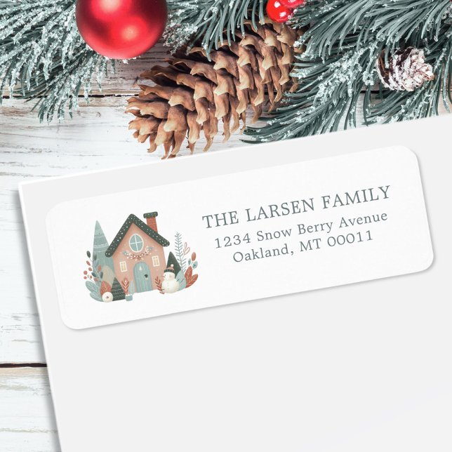 Cute Whimsical Winter Christmas House Cottage (Creator Uploaded)