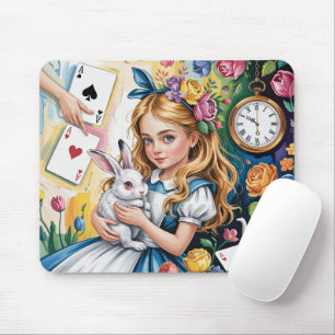Cute Whimsical Wonderland Mouse Pad