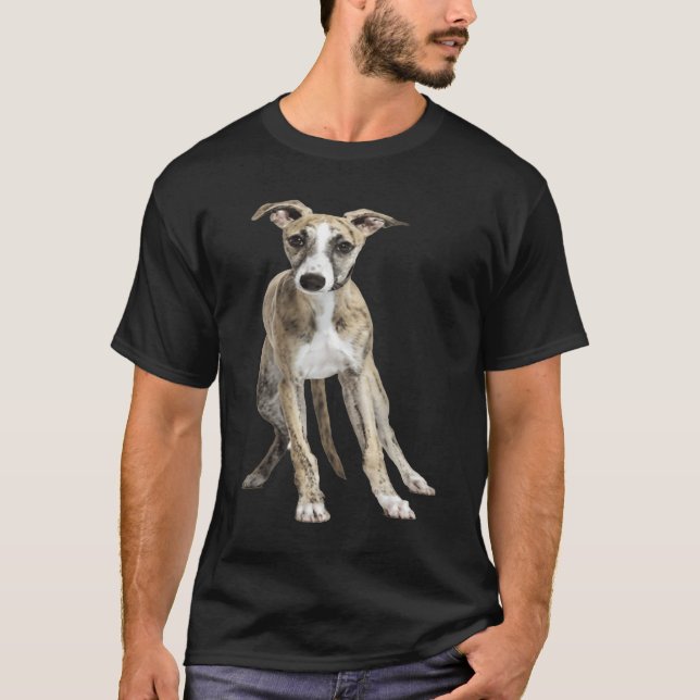 Cute Whippet T-Shirt (Front)