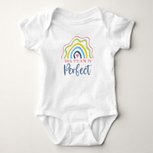 Cute White Baby Bodysuit