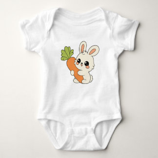 Cute White Baby Romper