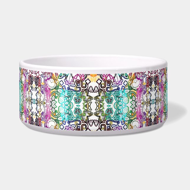 Cute white colorful flowers  (Front)