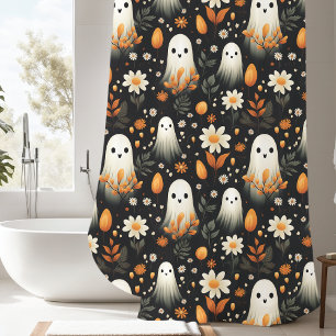 Cute White Ghost Autumn