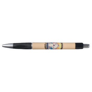 Cute white Kawaii cat Pen