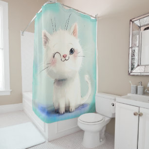 Cute White Kitten