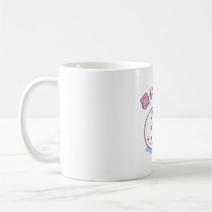 Cute White Seal Eating Watermelon Its Hot Coffee Mug