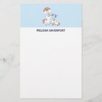 Cute White Unicorns Magical Mama & Baby