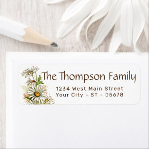 Cute White Yellow Shabby Chic Daisy Art Flowers