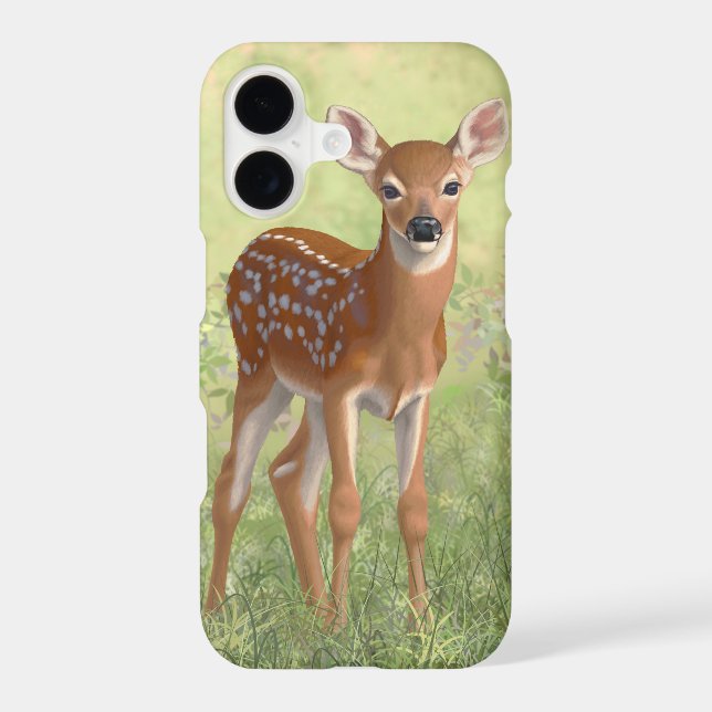 Cute Whitetail Fawn (Back)