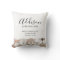 Cute Wild Animals Baby Birth Stats Pillow