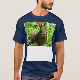 Cute Wild Bunny Enjoying the Sunlight T-Shirt