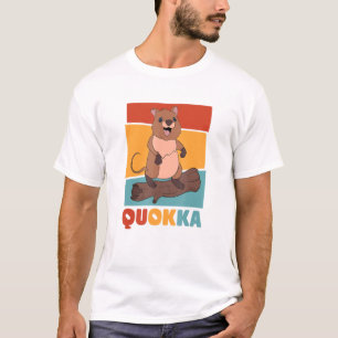 Cute Wildlife Quokka Australia Animal Aussie Quokk T-Shirt
