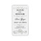 Cute Wine Bottle Wedding favour Label Stickers