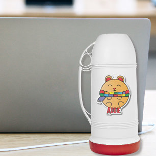 Cute Winter Animal Cartoon Personalized Hamster