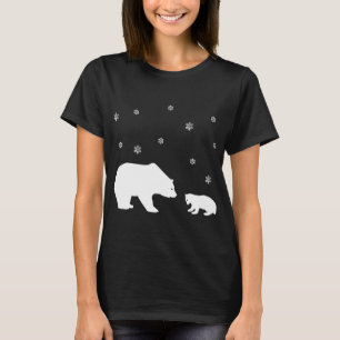 Cute Winter Bear Christmas T-Shirt