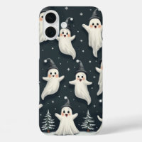 Cute Winter Ghost Pattern Phone Case