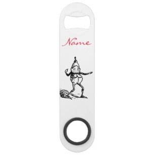 Cute Winter Holiday Elf Gnome Thunder_Cove Bar Key