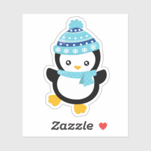 Cute Winter Penguin