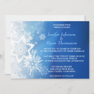 Cute winter wedding Invitation