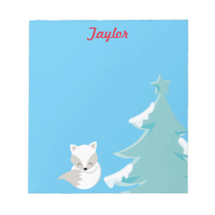 Cute Winter Wonderland Notepad