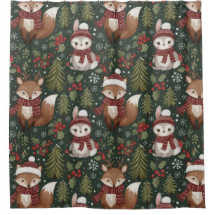Cute Winter Woodland Friends – Holiday Animal (8)