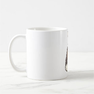 Cute Wire Fox Terrier dog illustration Coffee Mug