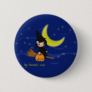 Cute witch! 2 inch round button