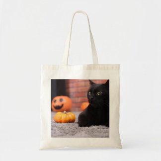 Cute Witch Hat Halloween Tote Bag