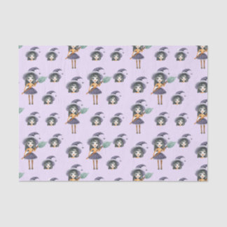 Cute Witch Tissue Paper
