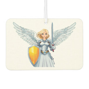 Cute woman Angel's with open wings Air Freshener