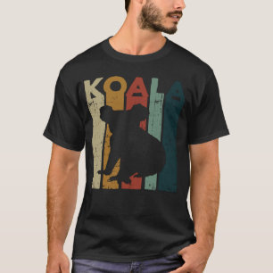 Cute Womens Mens Kids Retro Koala Bear Zookeeper T-Shirt