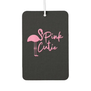 Cute Womens Pink Flamingo   Pink Cute   Flamingo Air Freshener