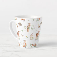 Cute Woodland Animal Friends Pattern