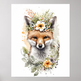 Woodland Animal Nursery & Kids' Room Wall Art & Décor