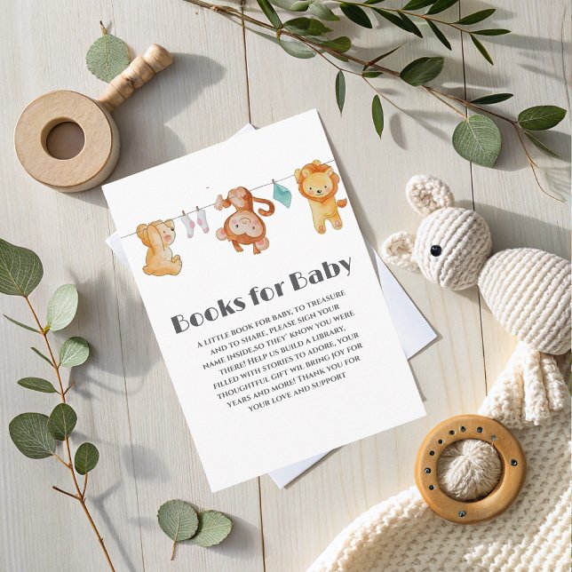 Cute Woodland Book Request Enclosure Card (Creator Uploaded)