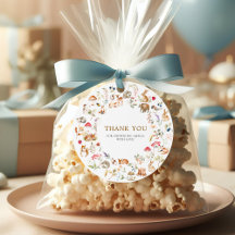 Cute Woodland Forest Animals Baby Shower