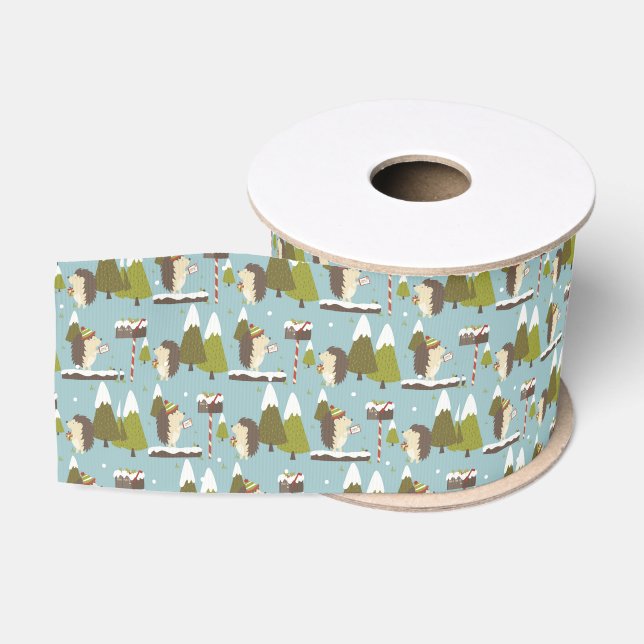 Cute Woodland Forest Grosgrain Ribbon (Spool)